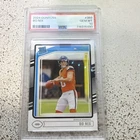 2024 Panini Donruss Rated Rookie Bo Nix #369 Denver Broncos PSA 10 NFL Card
