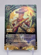Disney Lorcana EN-12 Woody Toy Story Top 8 Set Championship Foil Promo 54/P3