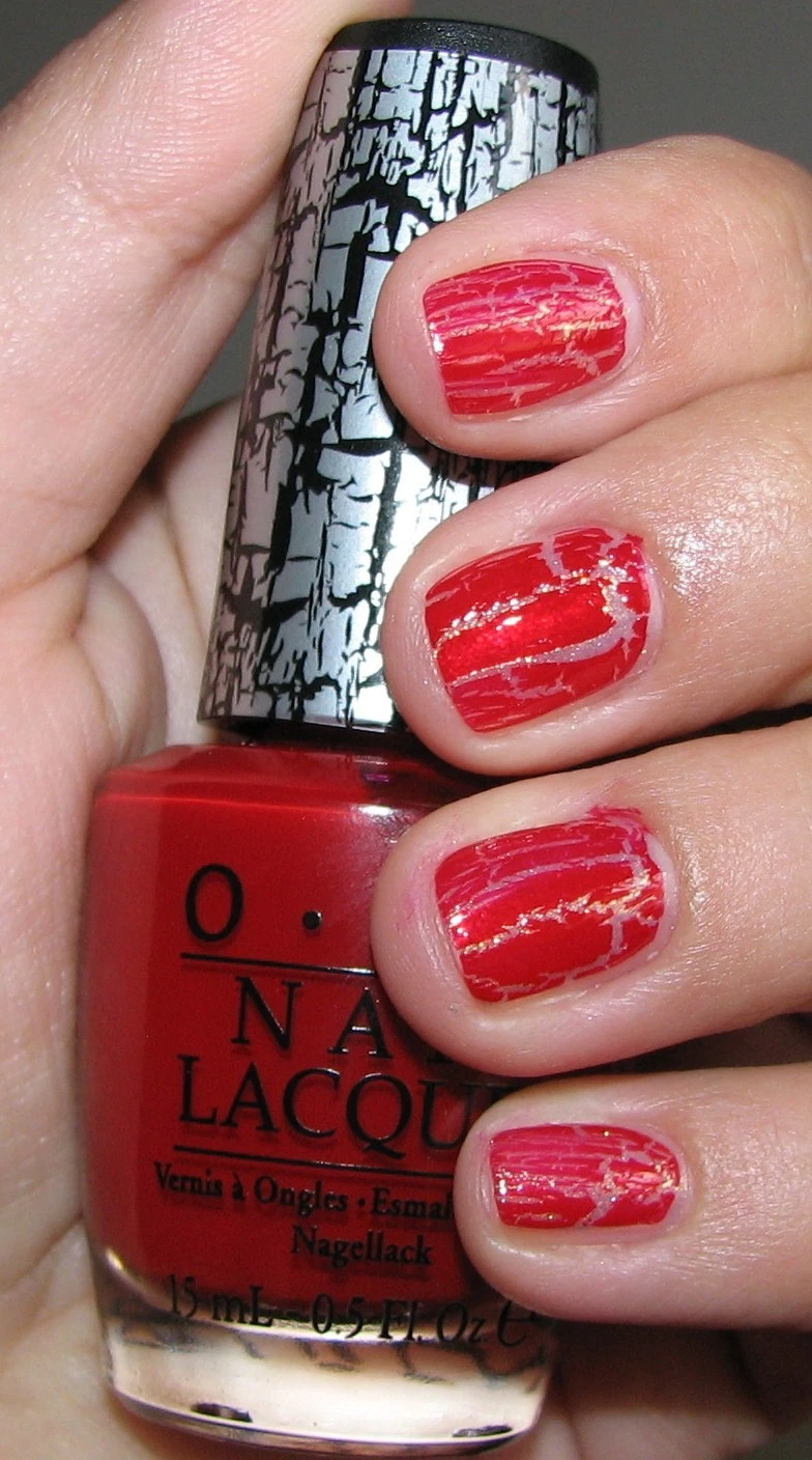 OPI Nail Polish Shatter Collection - Red Shatter NL E55- 15ml Full Size NEW
Opens in a new window or