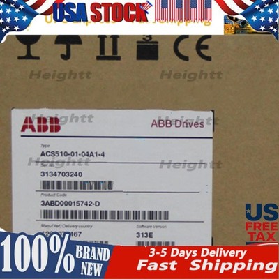 ACS510-01-04A1-4 ABB Inverter Brand New Spot Goods！UPS Fast Shipping No Keypad