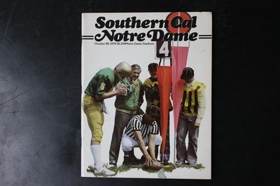 Southern Cal Notre Dame Magazine October 20 1979 Football Program