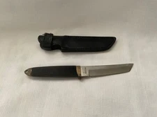 MINI TANTO COLD STEEL VENTURA CA. JAPAN FIXED BLADE 4.25” KNIFE WITH SHEATH