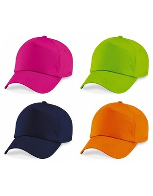 Beechfield Basecap 5-Panel-Cap Baseball Kappe Mütze Schirmmütze
