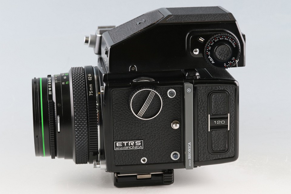 ■ZENZA BRONICA ETR ZENZANON 75mm F2.8 Zenza Bronica ETRS AE-II + Zenzanon EII 75mm F/2.8 Lens