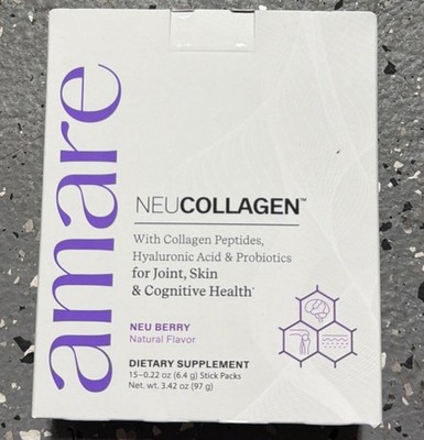 Amare Neucollagen Peptide, Probiotics Neu Berry Dietary Supplement FREE SHIPPING