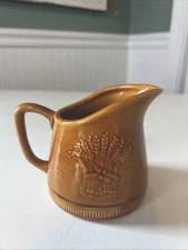 Vintage Metlox Poppytrail Homestead Provincial Wheat Pitcher California Pottery