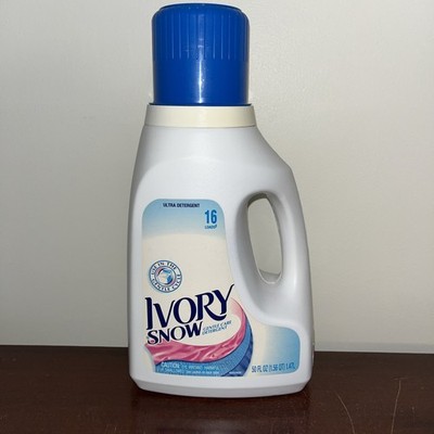 2006 Ivory Snow Liquid Laundry Detergent 2x Ultra Gentle Care, 50 fl oz 16 Loads