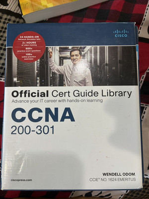 Cisco Press CCNA 200-301 Official Cert Guide Box Set Vol 1-2 Odom 2020