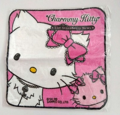 Charming Kitty Charmi-chan Erdbeere unbenutzt Papier Bonus Mini Handtuch 2006...