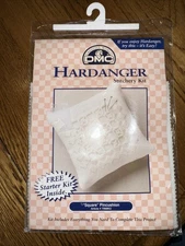 DMC HARDANGER Stitchery Kit T998KU SQUARE PINCUSHION New