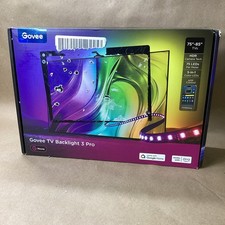 New in Box Govee TV Backlight 3 Pro for 75  -85  Model H66A1 with HDR Cameras
