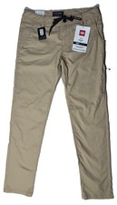 686 Everywhere Pants Performance Mens 32x31.5 Khaki Tactical 10 Pocket Nylon DWR