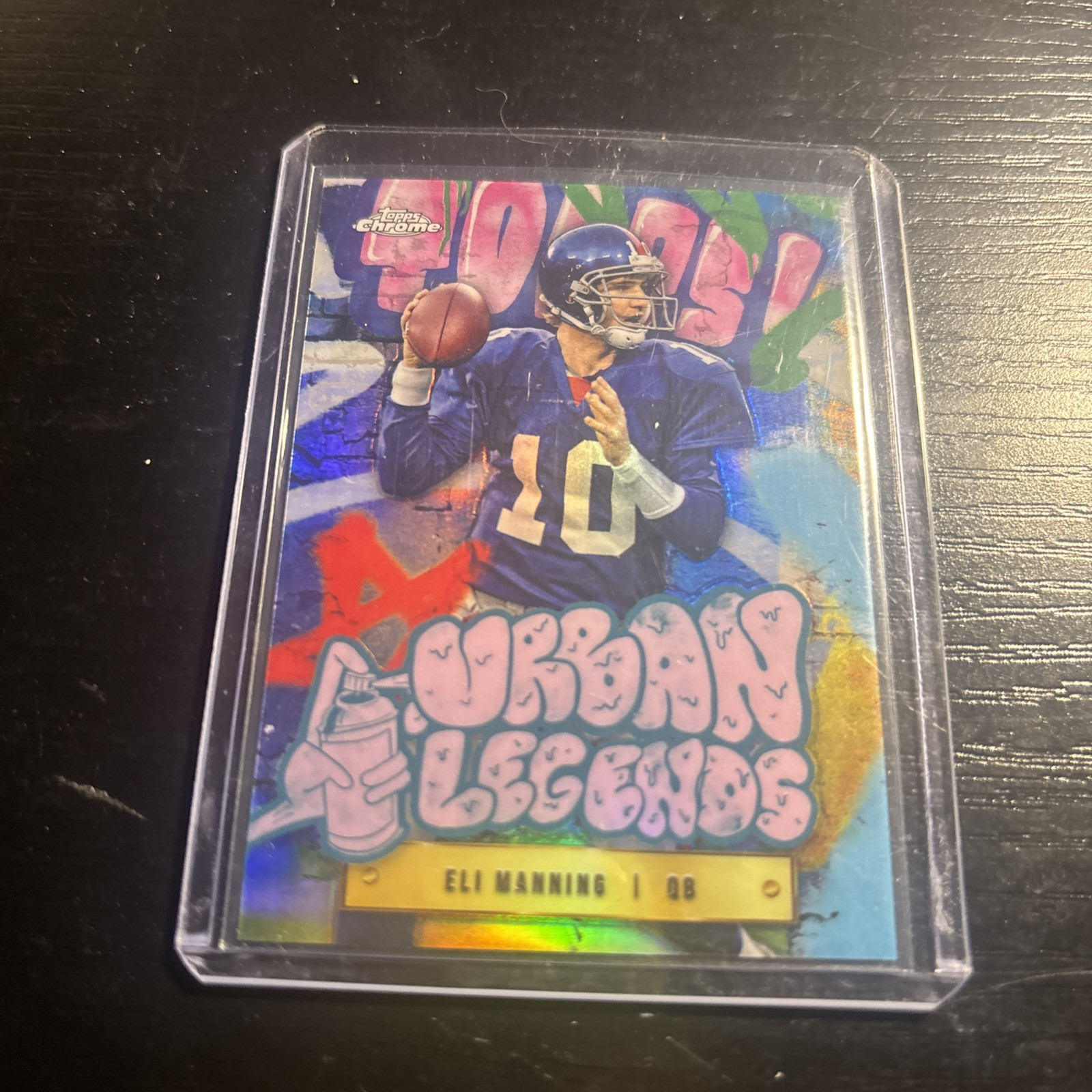 2024 Topps Chrome NFL ELI MANNING Urban Legends CASE HIT SSP NY Giants #UL-2