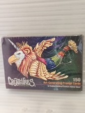 Createures Drawing Deck 150 Art Generating Prompt Cards Mythical Creatures Game