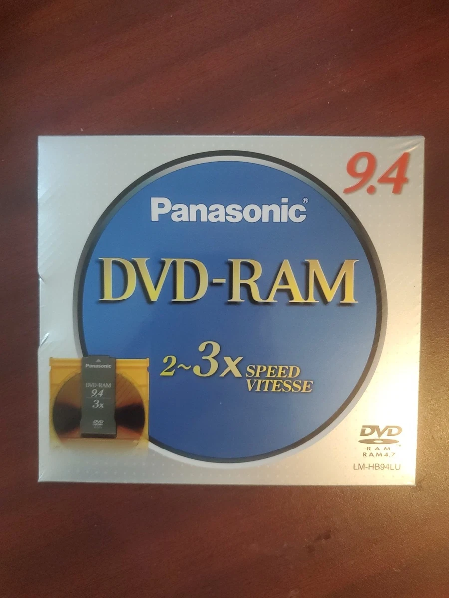 Panasonic DVD-RAM4.7/9.4GB ディスク 5枚 Panasonic 9.4 GB Home Computer Blank CDs, DVDs & Blu-ray Discs for