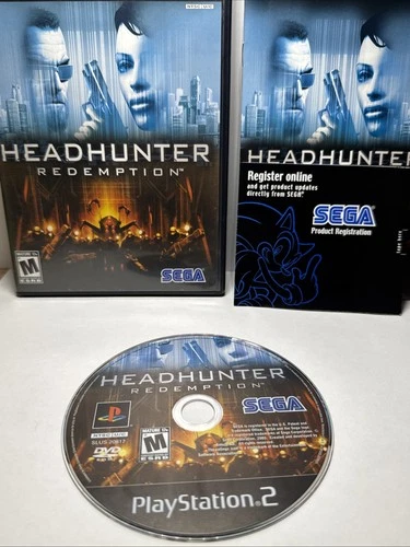Headhunter: Redemption (Sony PlayStation 2, 2004) PS2 Video Game Black Label