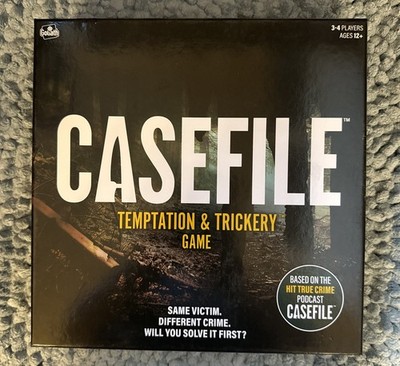CASEFILE Temptation and Trickery Game GOLIATH 3 to 4 players Brand New & SEALED!