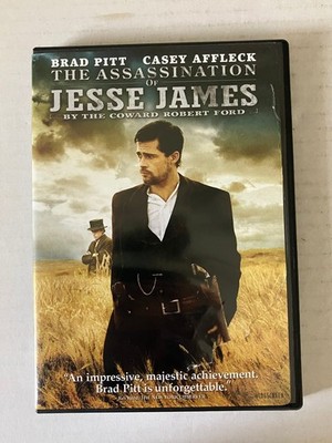 Assassination of Jesse James DVD 2007 Brad Pitt Casey Affleck Widescreen
