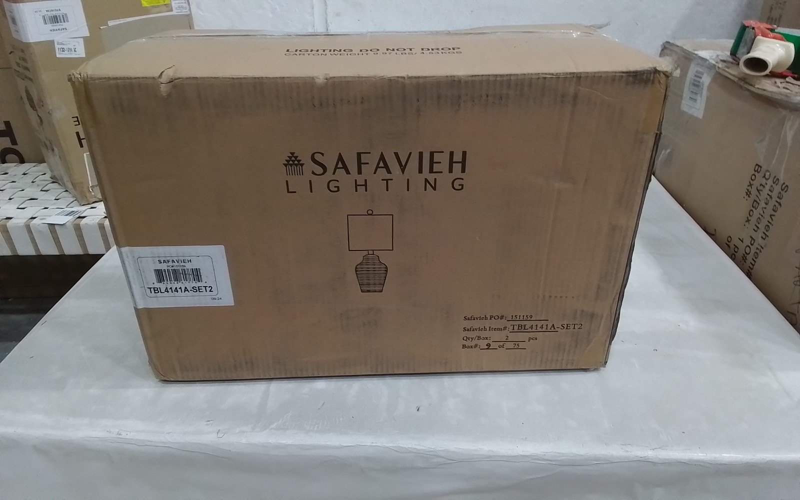 Safavieh MAXTON TABLE LAMP, Reduced Price 2172764809 TBL4141A-SET2
