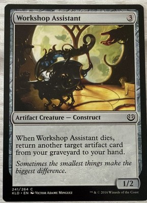 x2 Workshop Assistant Kaladesh Regular Mtg M/Nm x2