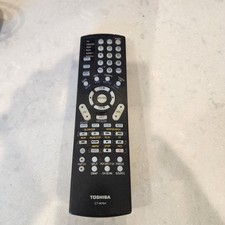 Toshiba CT-90164 Remote Control Controller TV CABLE/Sat DVD VCR Audio 1 2