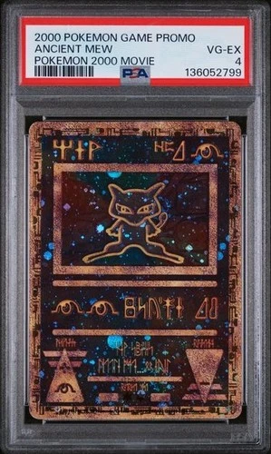New Cert* Ancient Mew PSA 4 Black Star Promo Pokémon The First Movie (2000) WOTC