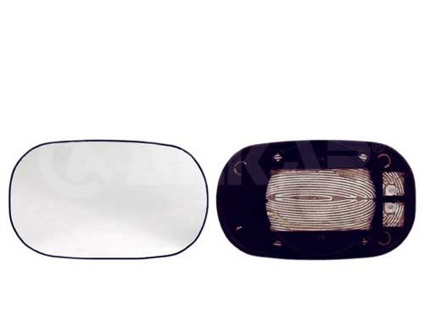 Spiegelglas AußEnspiegel Alkar 6431382 FüR KA Ford RB Beheizbar Konvex Van Rocam-image