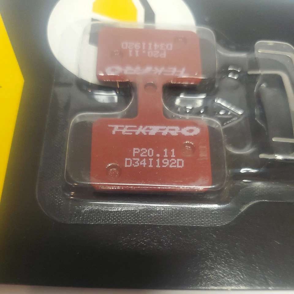 1 Par de Pastillas de Freno de Disco de Bicicleta TEKTRO P20.11 D34I192D Compuesto Metal Cerámico Foto 2 de 4