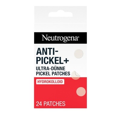 Neutrogena Anti-Pickel+ Ultra-Dünne Pickel 1 x 24 Patches, Durchsichtig