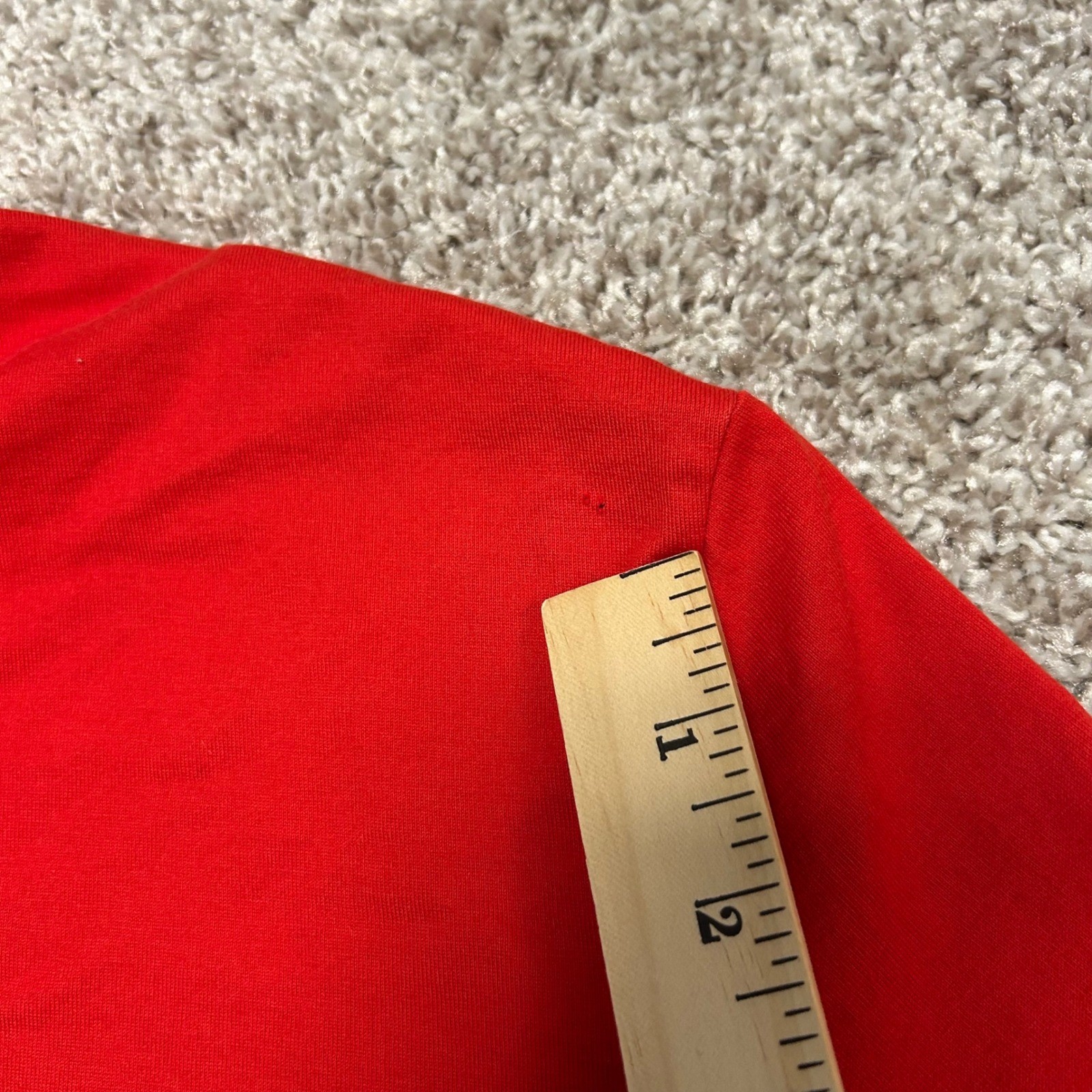 Lacoste Polo Shirt Men Size 8 (US Size 3XL) Red Alligator Cotton Preppy Peru thumbnail 5