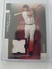 2005 Topps Pristine - Base Uncommon Andruw Jones #141 /500 (MEM)