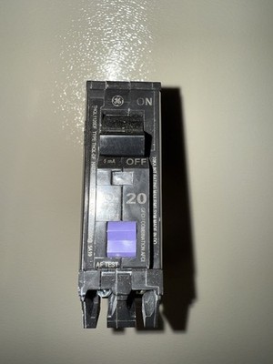 GE Circuit Breaker 20-Amp AFCI