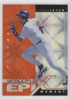 1998 Pinnacle Plus All-Star Epix Moment Orange Derek Jeter #E8 HOF g2x