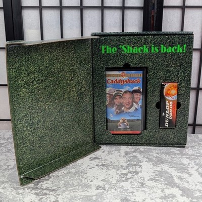 Caddyshack Special Edition 19th Anniversary VHS Movie Tape and Golf Memorabilia