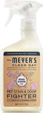 Mrs. Meyer's Orange Blossom Pet Stain and Odor Fighter Spray, 16 fl oz Bottle
