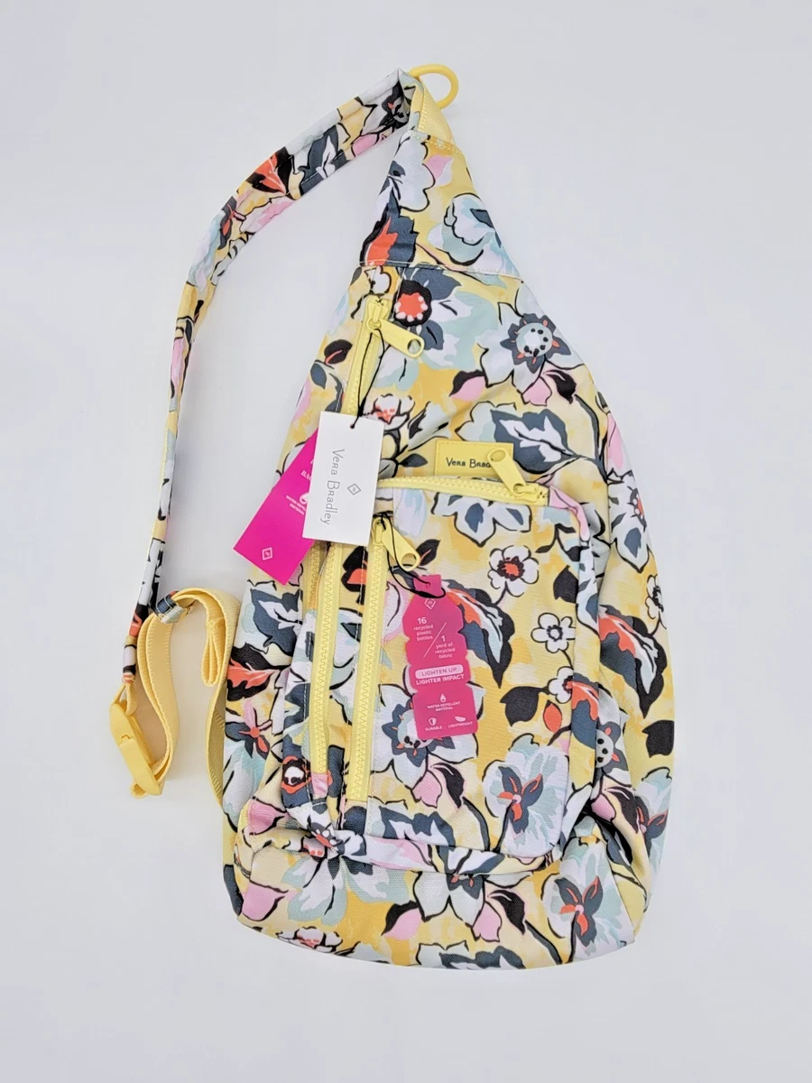 Vera Bradley Reactive Sling Backpack in Sunny Garden print NWT Vera Bradley Reactive Sling Backpack in Sunny Garden  main image 4