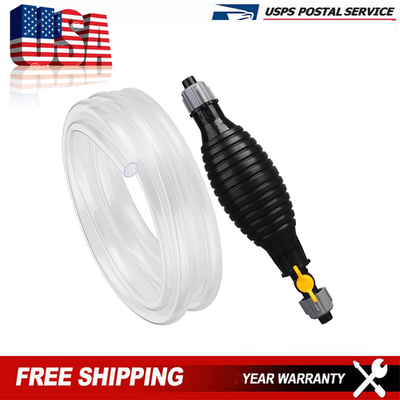 #ad #ad 9.8Ft Siphon Hose Multifunction Pump Oil Water Gasoline Fuel Transfer Hand Pump $11.89