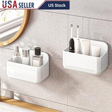 2 Packs No Drilling Shower Caddy Bathroom Organizer Storage W/ Drainage Holes US