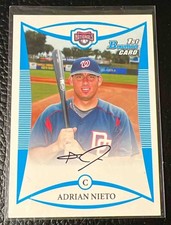 2008 Bowman Adrian Nieto #BDPP9 Prospect Auto Nationals