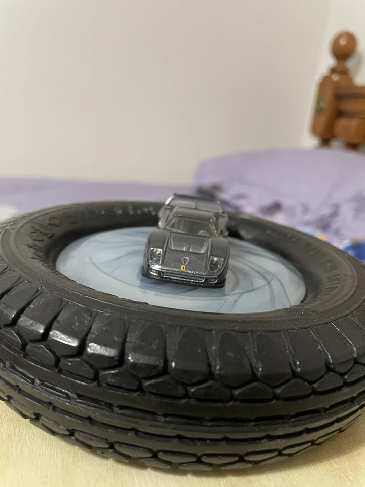 HOT WHEELS FERRARI F-40 COMPETIZIONE STH 2026 PROTOTYPE BLACK/REAR LOUVER WINDOW - image 3 of 4