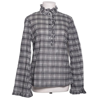 Tory Burch, Bluse, Größe: 34, Blau/Weiß, Baumwolle, Glencheck, Damen #e1v