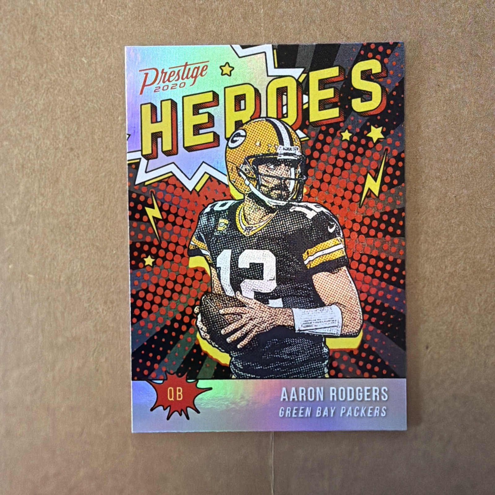2020 Panini Prestige - Heroes Aaron Rodgers #HE-AR
