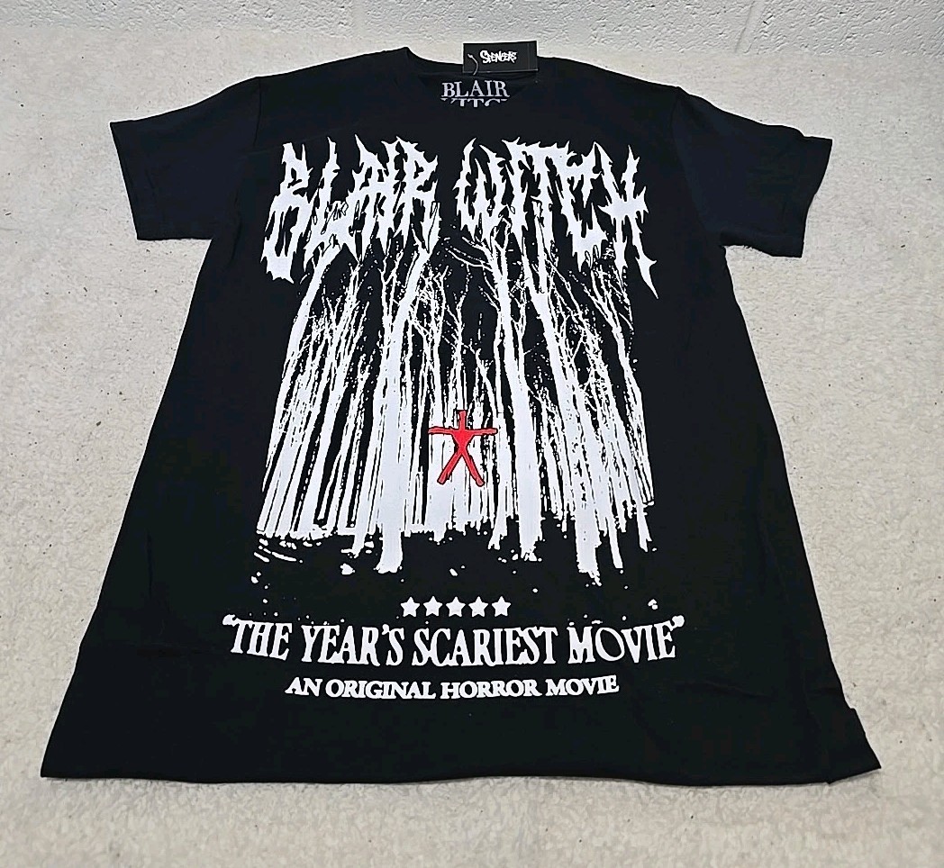 The Blair Witch Project Black Graphic Men's T-Shirt SZ Small (V