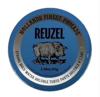 Reuzel Blue Strong Hold Water Soluble Pomade 3.38 oz