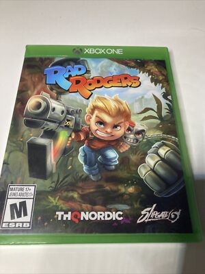 Rad Rodgers (Microsoft Xbox One, 2017) Missing Manual
