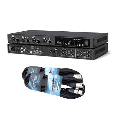 RME Fireface 802 FS AE Audio Interface Sonderedition mit 2x keedprum XLR-Kabel