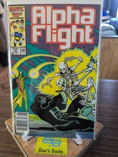 ALPHA FLIGHT #35 *Newsstand Variant* [1986] VF/NM 9.0-9.2; Talisman & Shaman