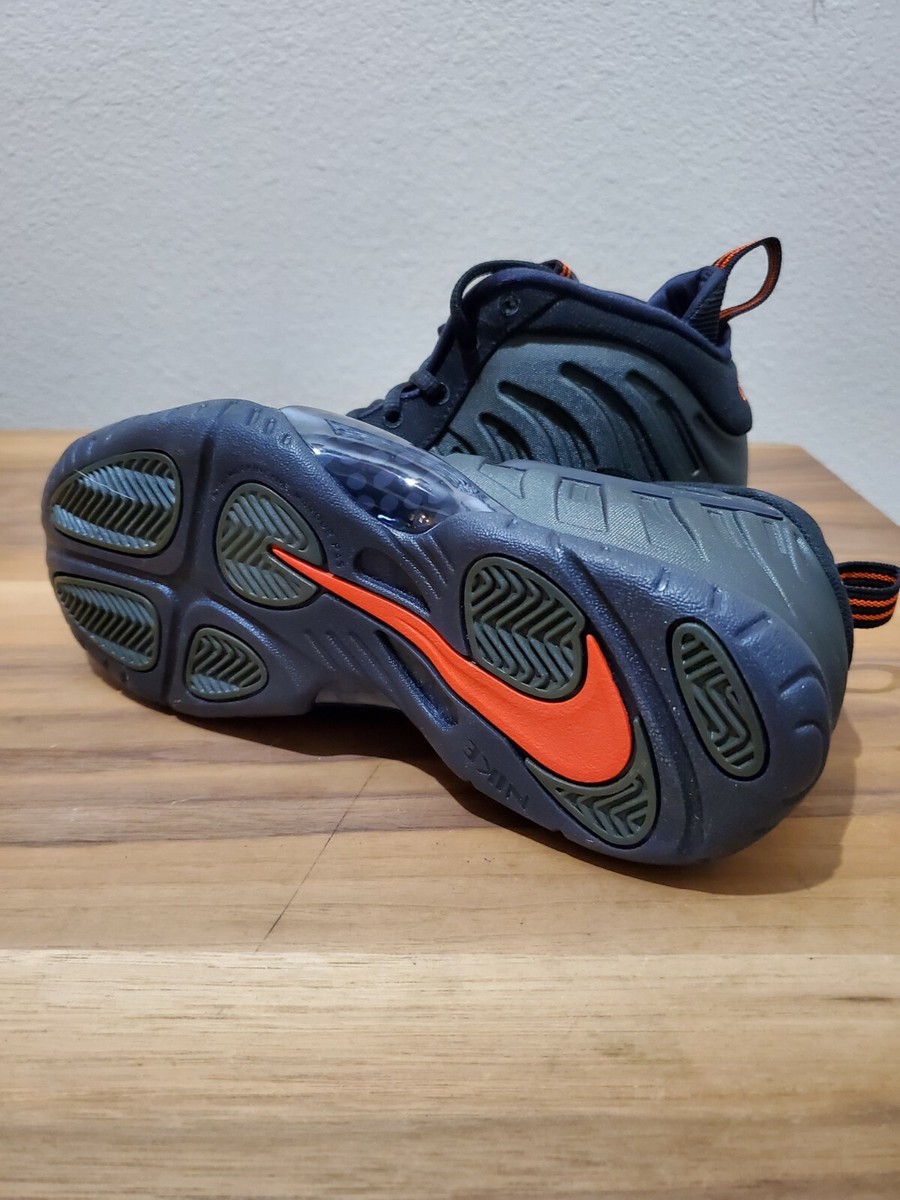 Nike Air Foamposite Pro Sequoia 644792-300 Size 7Y Green Black Orange Sneakers Size:4.5y(GS) Nike Air Foamposite Pro Sequoia 2018 Shoes  main image 3