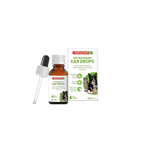Vetzyme S5199 Antibacterial Ear Drops and Cleanser 18ml for sale online