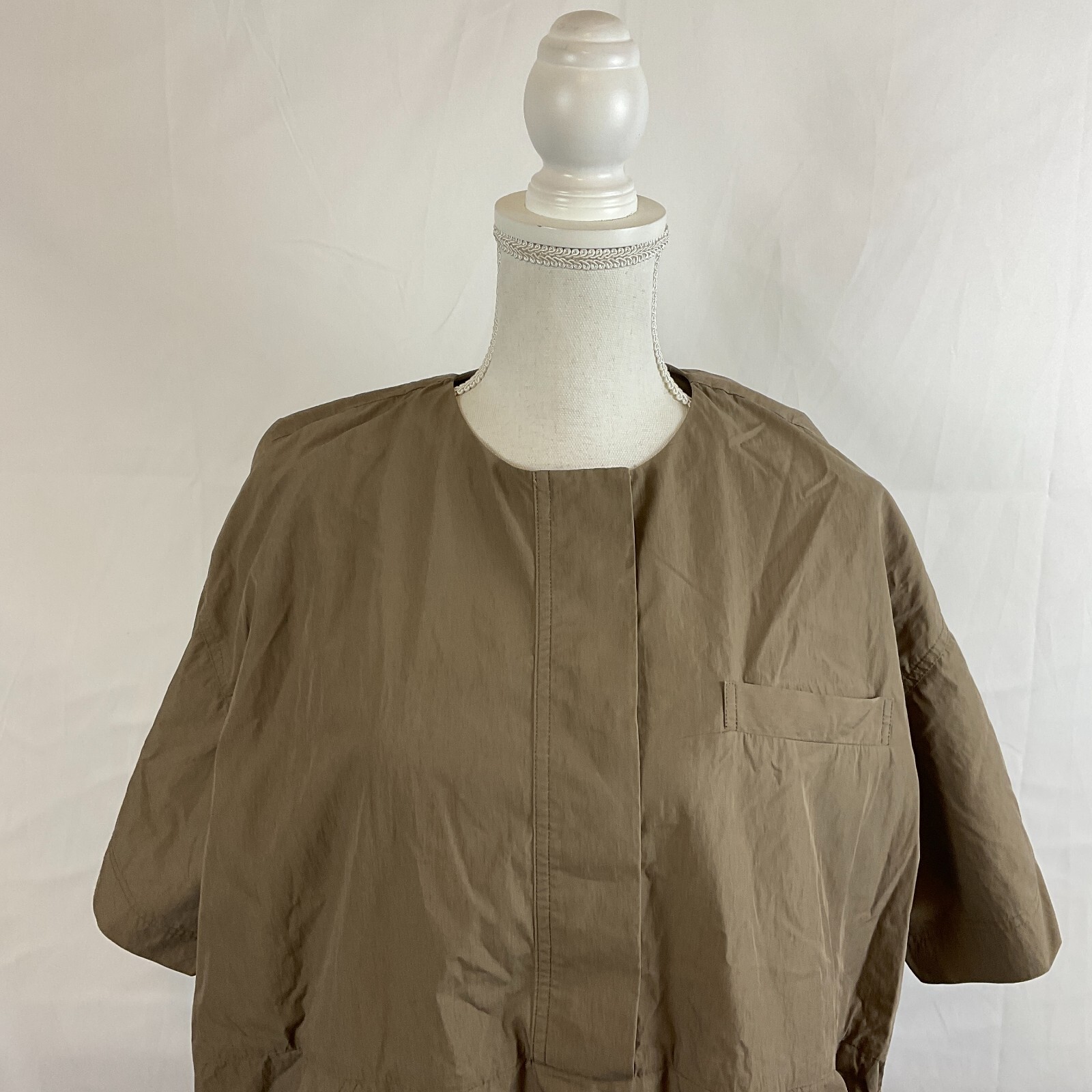 CO Dress M Essentials Button Front Oversized Shor… - image 2